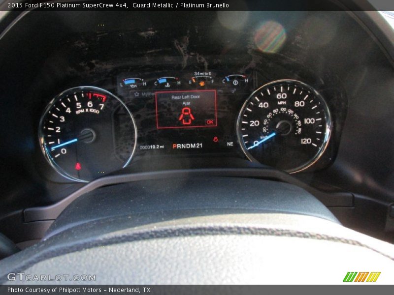 Guard Metallic / Platinum Brunello 2015 Ford F150 Platinum SuperCrew 4x4