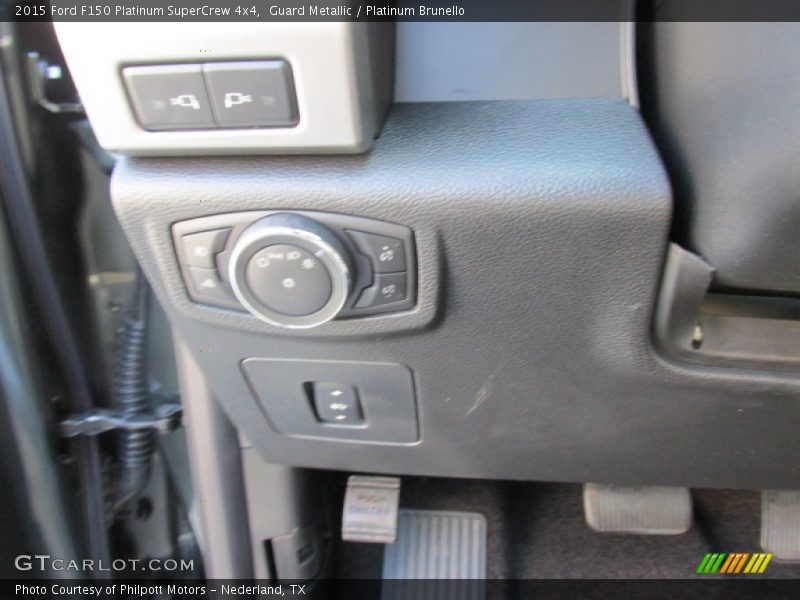 Guard Metallic / Platinum Brunello 2015 Ford F150 Platinum SuperCrew 4x4