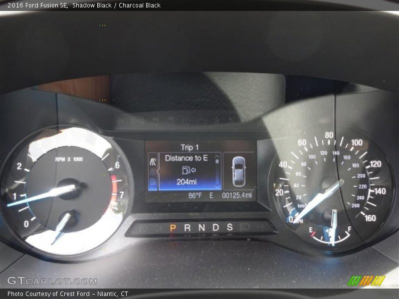 Shadow Black / Charcoal Black 2016 Ford Fusion SE