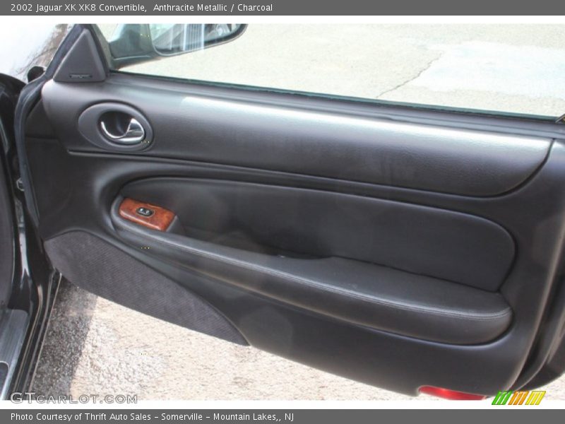 Anthracite Metallic / Charcoal 2002 Jaguar XK XK8 Convertible
