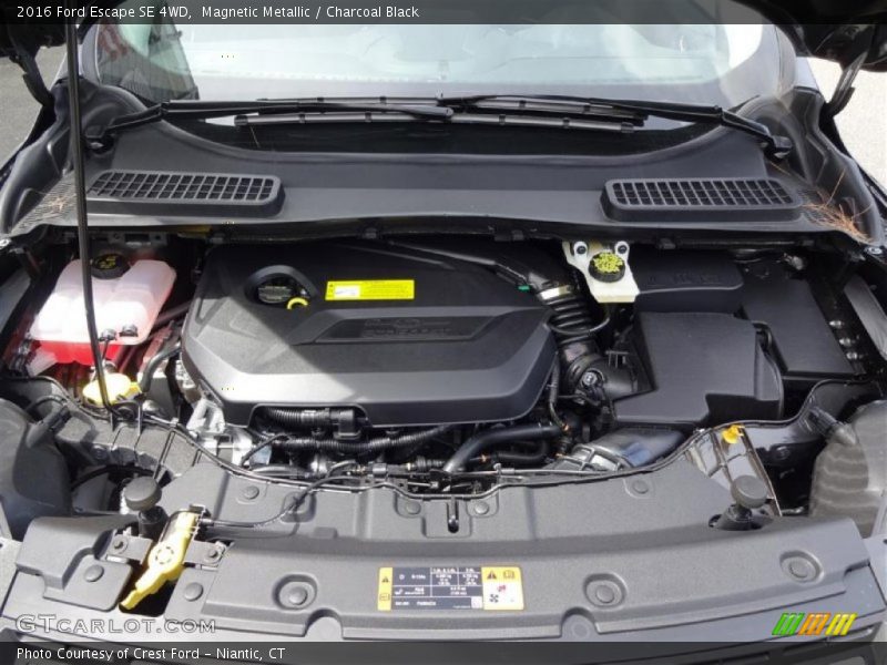 Magnetic Metallic / Charcoal Black 2016 Ford Escape SE 4WD