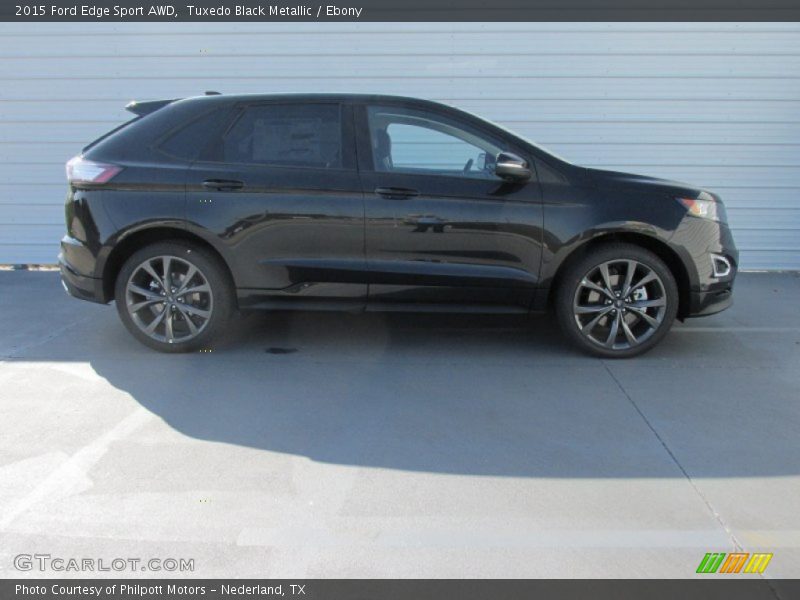 Tuxedo Black Metallic / Ebony 2015 Ford Edge Sport AWD