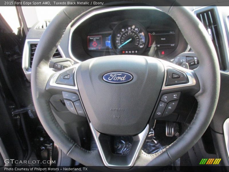  2015 Edge Sport AWD Steering Wheel