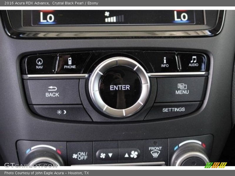 Crystal Black Pearl / Ebony 2016 Acura RDX Advance