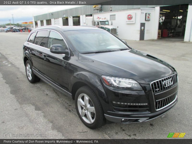 Orca Black Metallic / Black 2012 Audi Q7 3.0 TFSI quattro