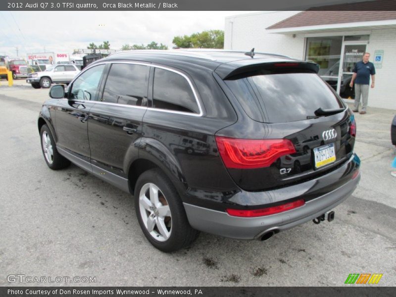 Orca Black Metallic / Black 2012 Audi Q7 3.0 TFSI quattro