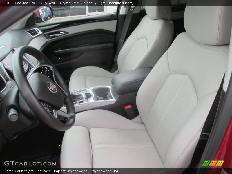 Crystal Red Tintcoat / Light Titanium/Ebony 2013 Cadillac SRX Luxury AWD