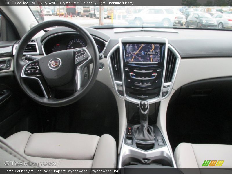 Crystal Red Tintcoat / Light Titanium/Ebony 2013 Cadillac SRX Luxury AWD