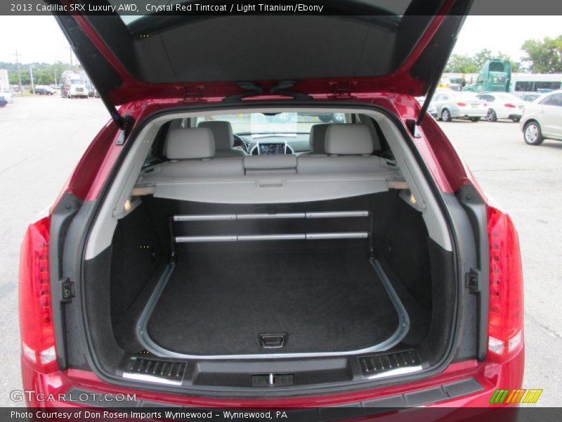 Crystal Red Tintcoat / Light Titanium/Ebony 2013 Cadillac SRX Luxury AWD