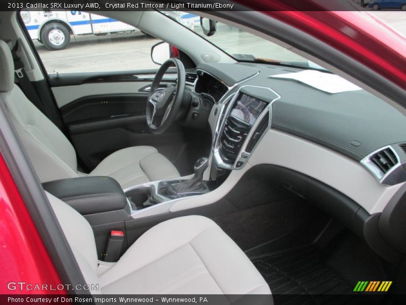 Crystal Red Tintcoat / Light Titanium/Ebony 2013 Cadillac SRX Luxury AWD