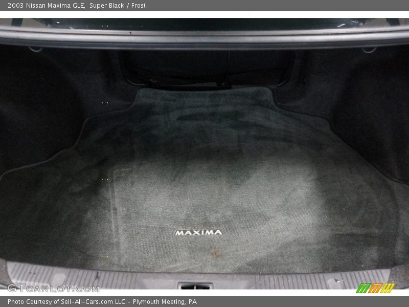Super Black / Frost 2003 Nissan Maxima GLE