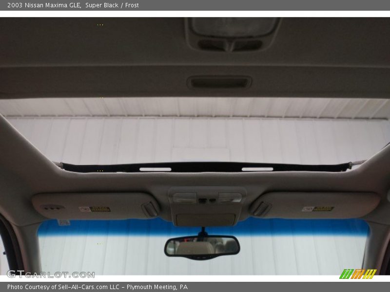 Super Black / Frost 2003 Nissan Maxima GLE