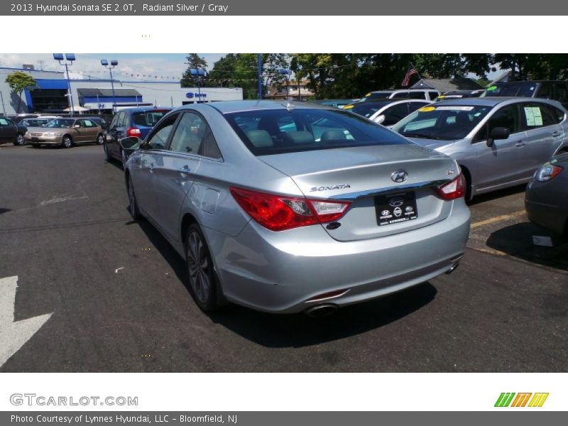 Radiant Silver / Gray 2013 Hyundai Sonata SE 2.0T