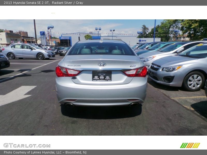 Radiant Silver / Gray 2013 Hyundai Sonata SE 2.0T