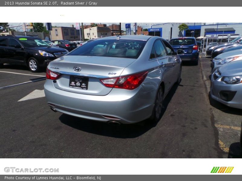 Radiant Silver / Gray 2013 Hyundai Sonata SE 2.0T