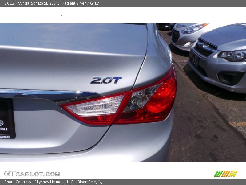 Radiant Silver / Gray 2013 Hyundai Sonata SE 2.0T