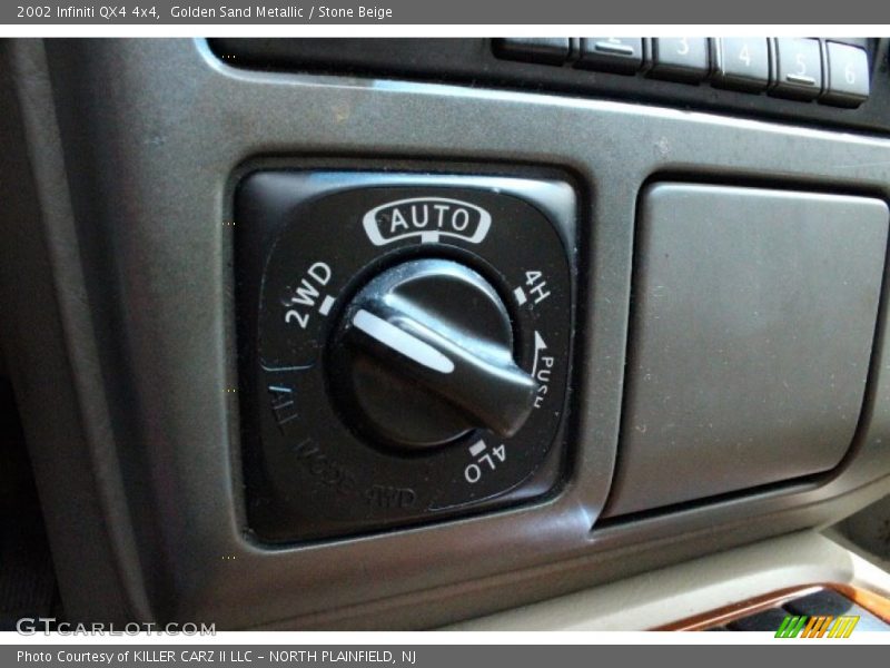 Golden Sand Metallic / Stone Beige 2002 Infiniti QX4 4x4
