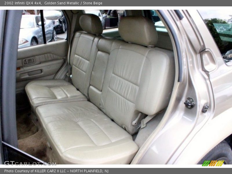 Golden Sand Metallic / Stone Beige 2002 Infiniti QX4 4x4