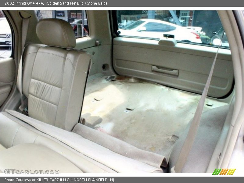 Golden Sand Metallic / Stone Beige 2002 Infiniti QX4 4x4