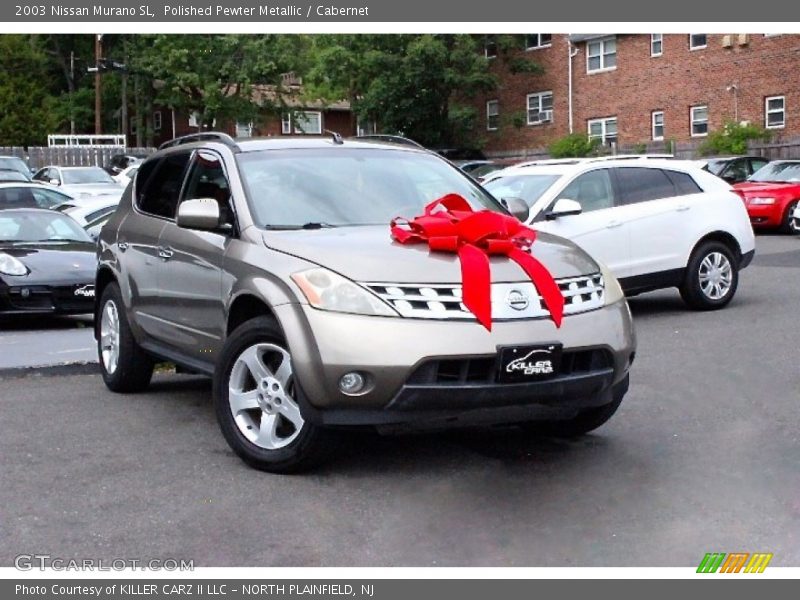 Polished Pewter Metallic / Cabernet 2003 Nissan Murano SL