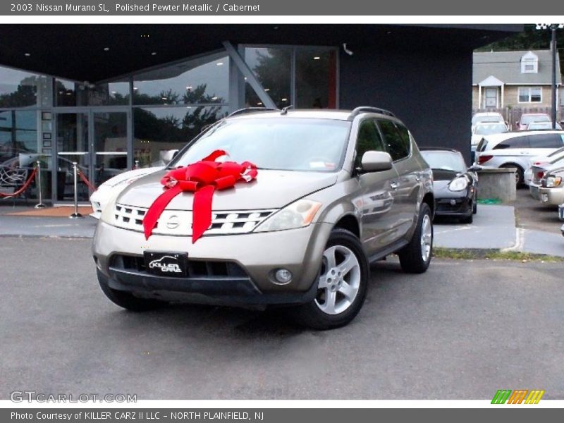 Polished Pewter Metallic / Cabernet 2003 Nissan Murano SL