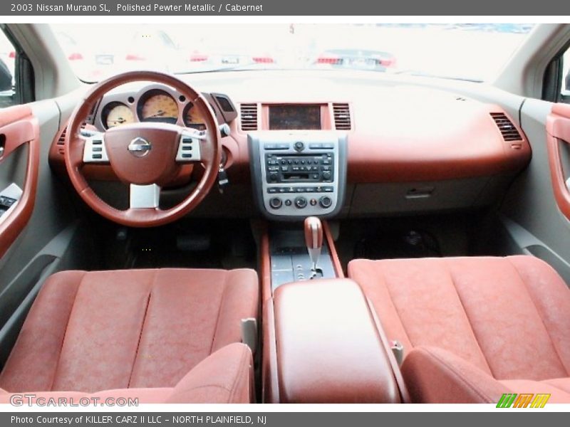 Polished Pewter Metallic / Cabernet 2003 Nissan Murano SL