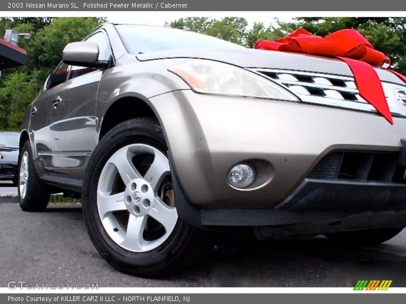 Polished Pewter Metallic / Cabernet 2003 Nissan Murano SL