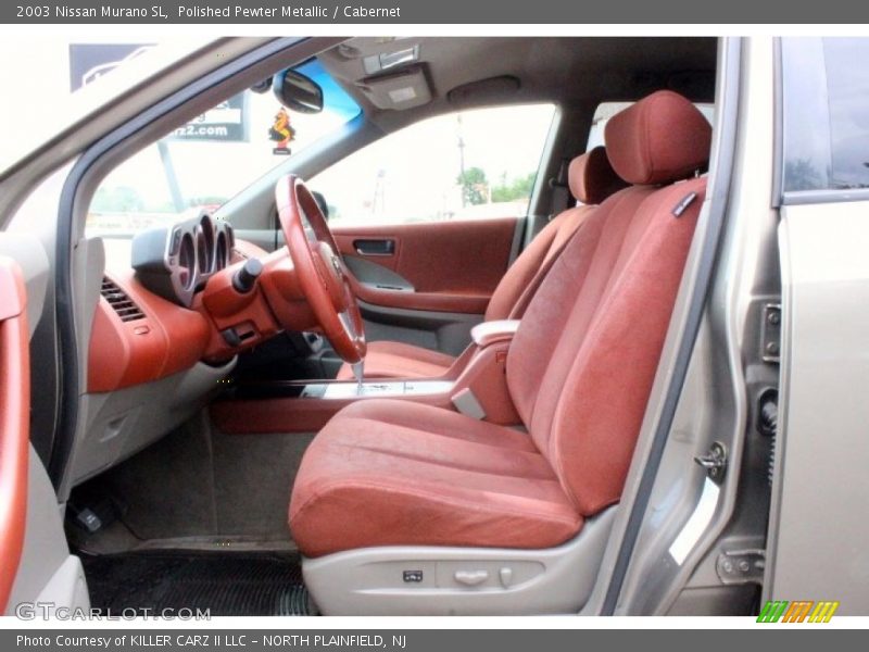 Polished Pewter Metallic / Cabernet 2003 Nissan Murano SL
