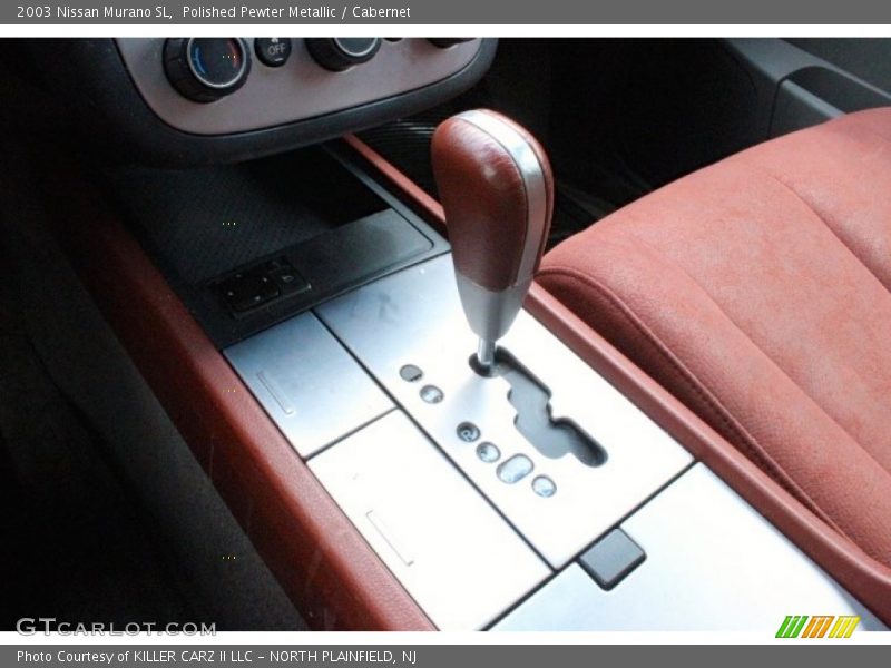 Polished Pewter Metallic / Cabernet 2003 Nissan Murano SL