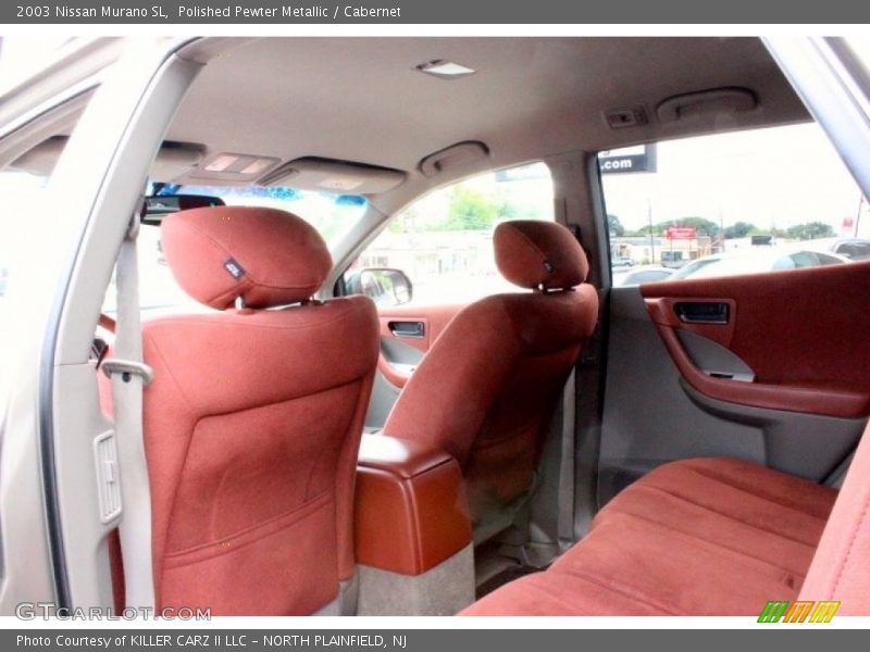 Polished Pewter Metallic / Cabernet 2003 Nissan Murano SL