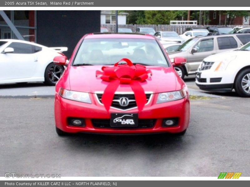 Milano Red / Parchment 2005 Acura TSX Sedan
