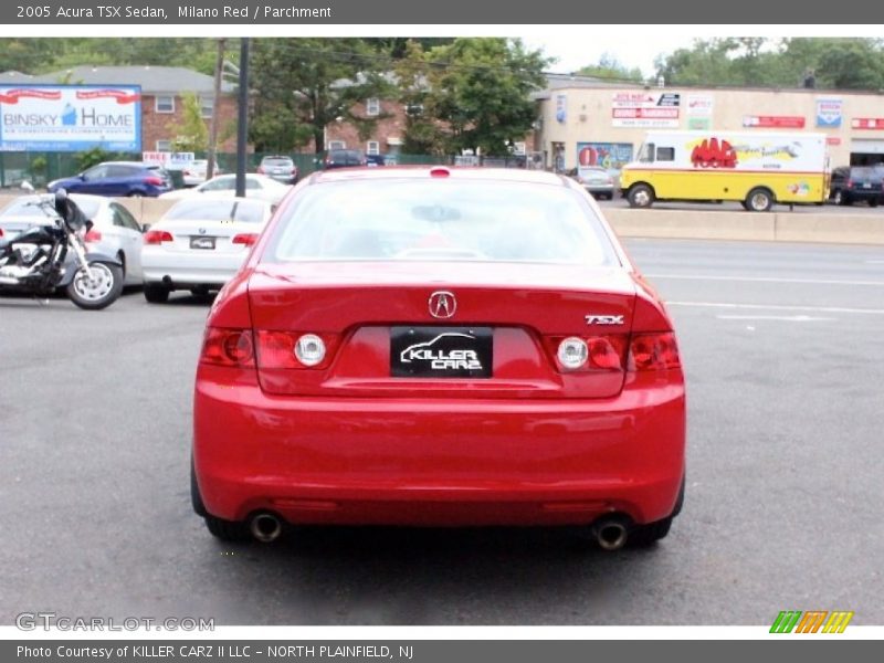 Milano Red / Parchment 2005 Acura TSX Sedan
