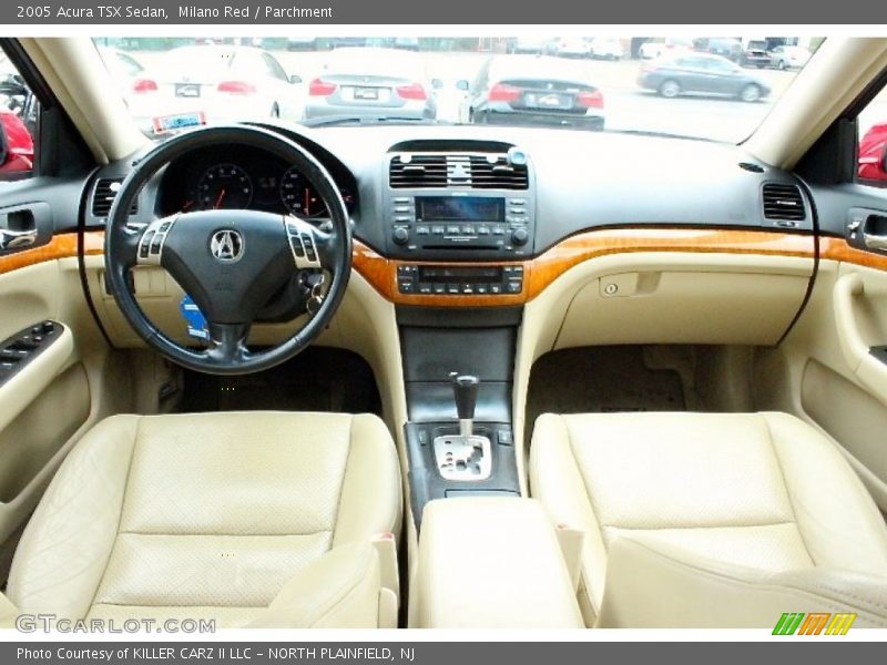 Milano Red / Parchment 2005 Acura TSX Sedan
