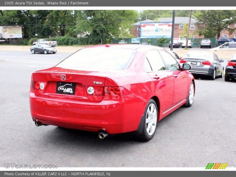 Milano Red / Parchment 2005 Acura TSX Sedan
