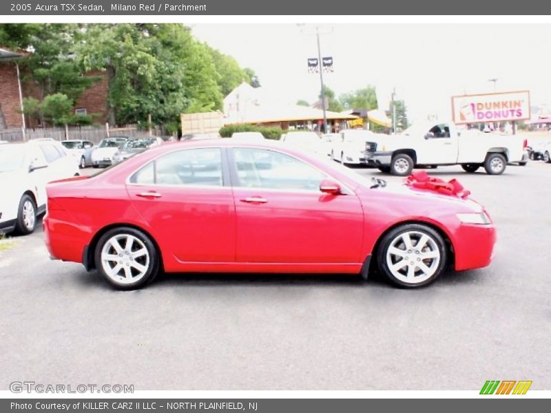 Milano Red / Parchment 2005 Acura TSX Sedan