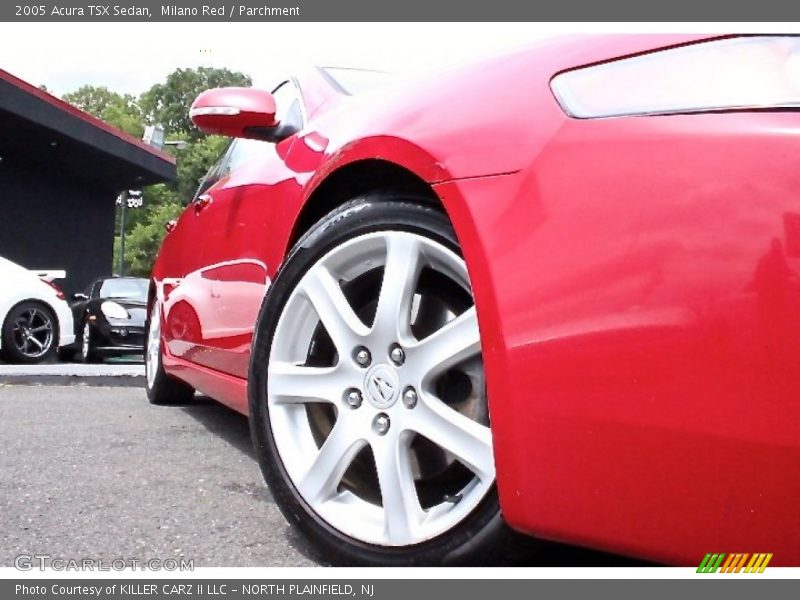 Milano Red / Parchment 2005 Acura TSX Sedan