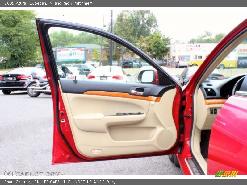 Milano Red / Parchment 2005 Acura TSX Sedan