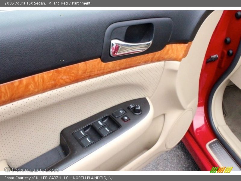 Milano Red / Parchment 2005 Acura TSX Sedan