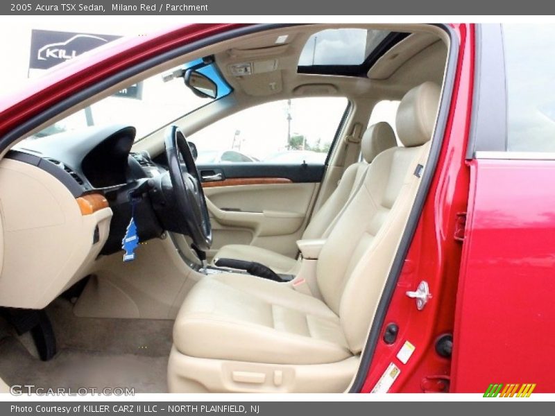 Milano Red / Parchment 2005 Acura TSX Sedan