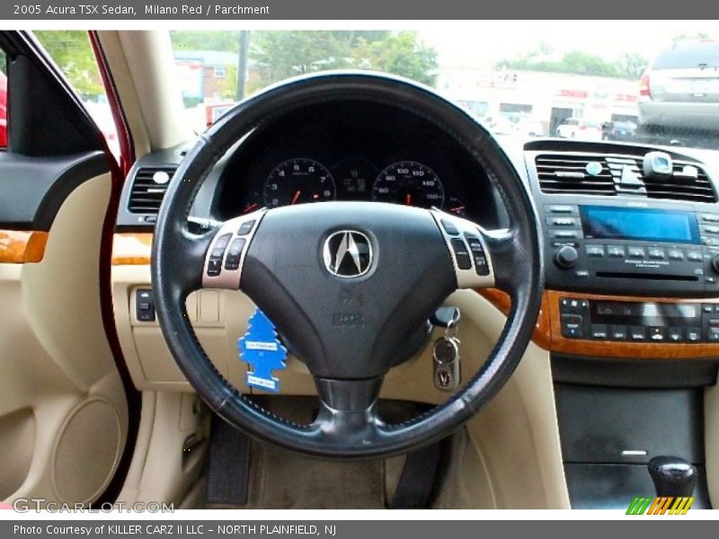 Milano Red / Parchment 2005 Acura TSX Sedan