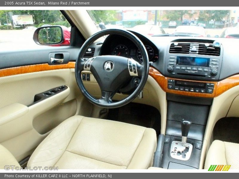 Milano Red / Parchment 2005 Acura TSX Sedan