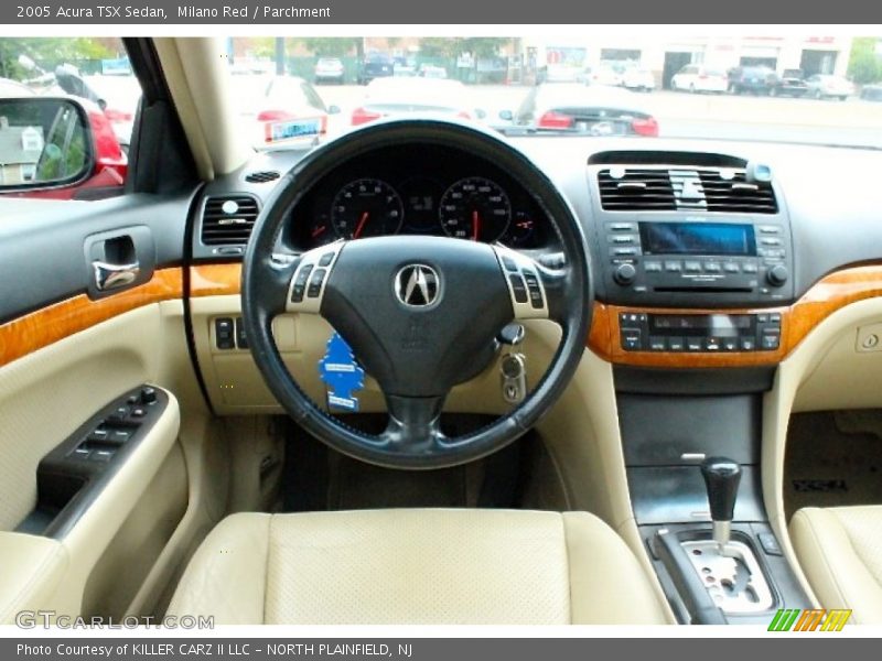 Milano Red / Parchment 2005 Acura TSX Sedan