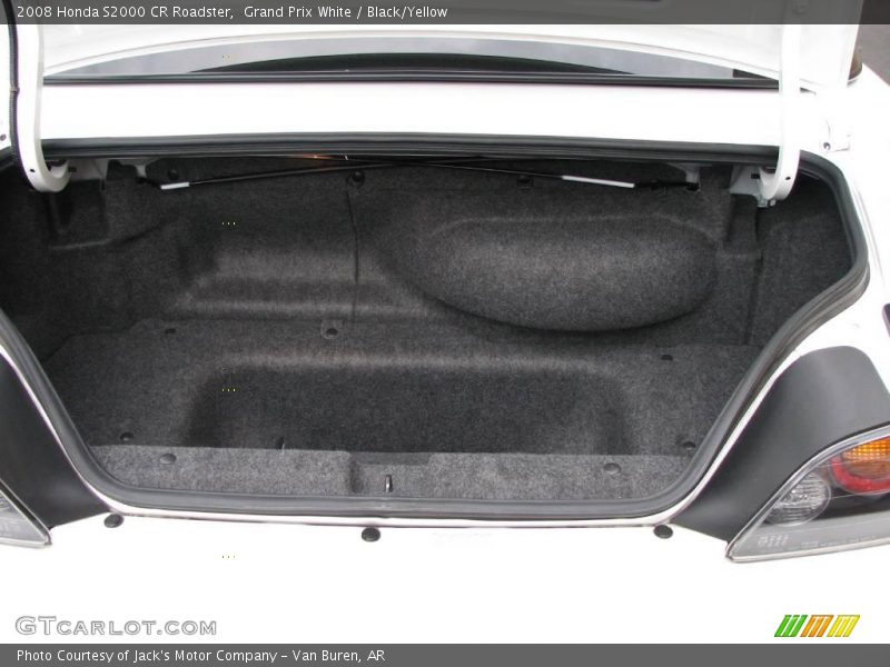 Grand Prix White / Black/Yellow 2008 Honda S2000 CR Roadster