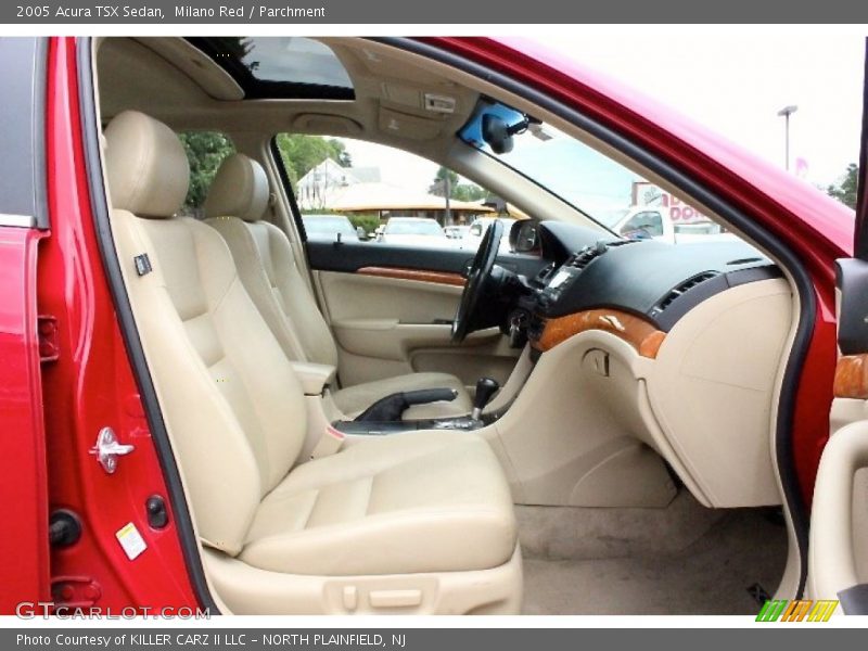 Milano Red / Parchment 2005 Acura TSX Sedan