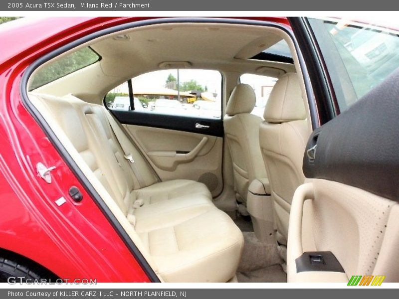 Milano Red / Parchment 2005 Acura TSX Sedan