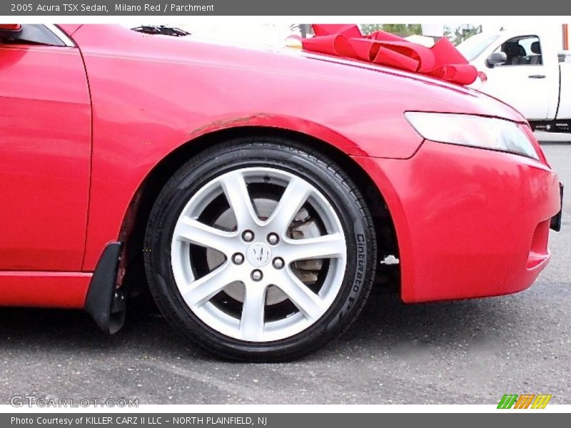 Milano Red / Parchment 2005 Acura TSX Sedan