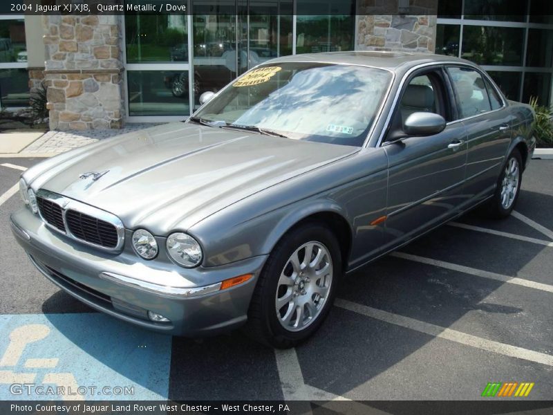 Quartz Metallic / Dove 2004 Jaguar XJ XJ8