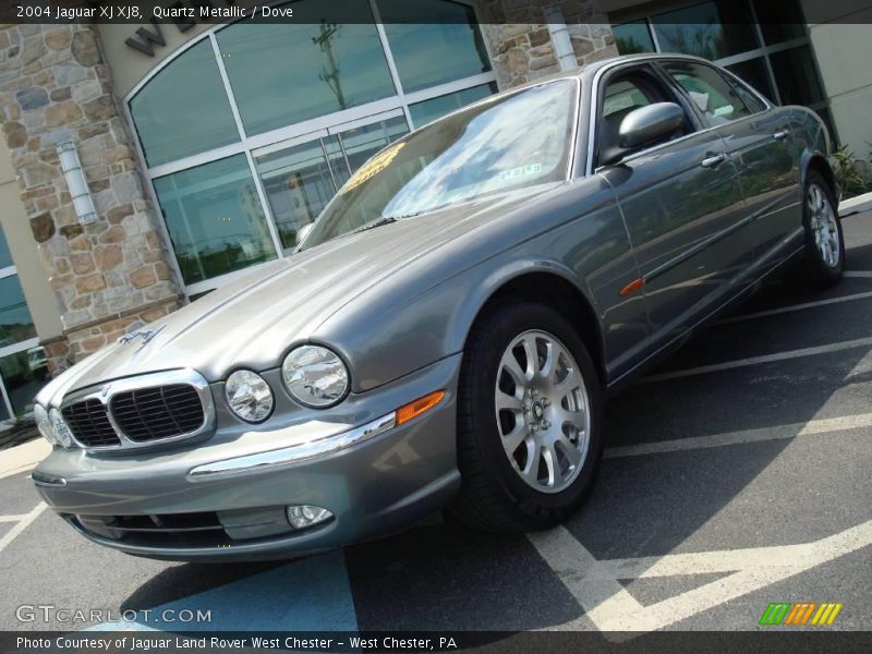 Quartz Metallic / Dove 2004 Jaguar XJ XJ8