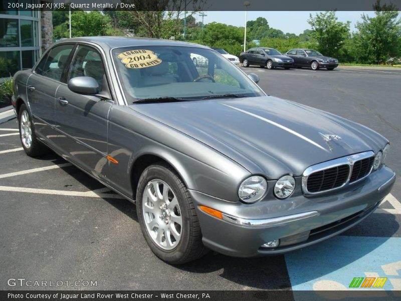 Quartz Metallic / Dove 2004 Jaguar XJ XJ8
