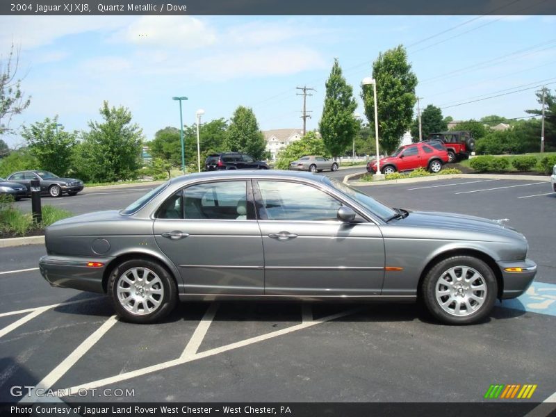 Quartz Metallic / Dove 2004 Jaguar XJ XJ8